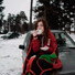 Девушка с красивым голосом классно читает реп под 